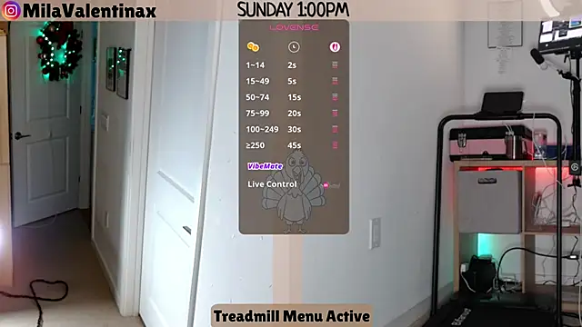 MilaValentina online show from 11.30.25