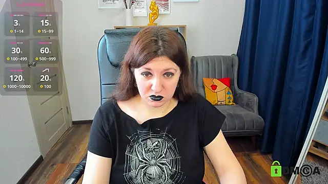 Black Black Rose online show from 11.08.25