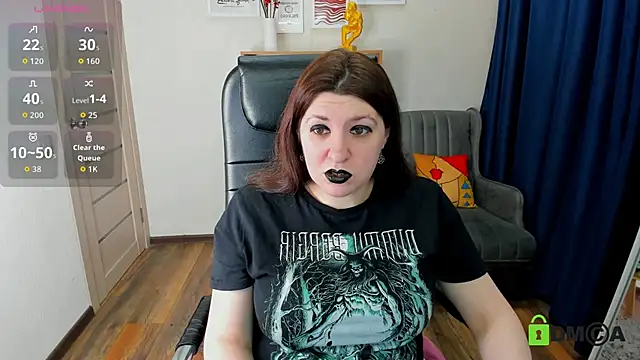 Black Black Rose online show from 02.08.26