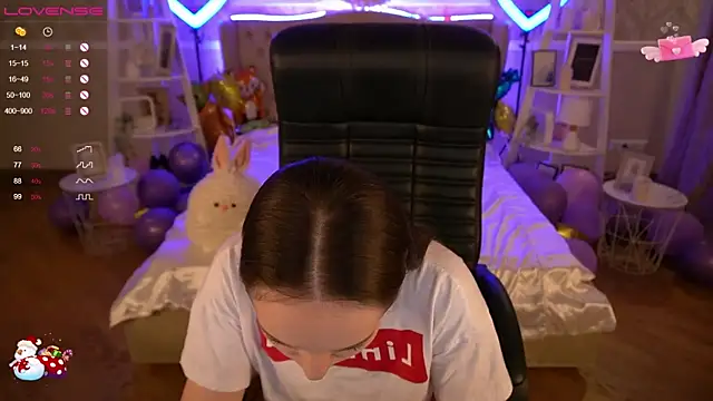 FoxyShy online show from 01.24.25