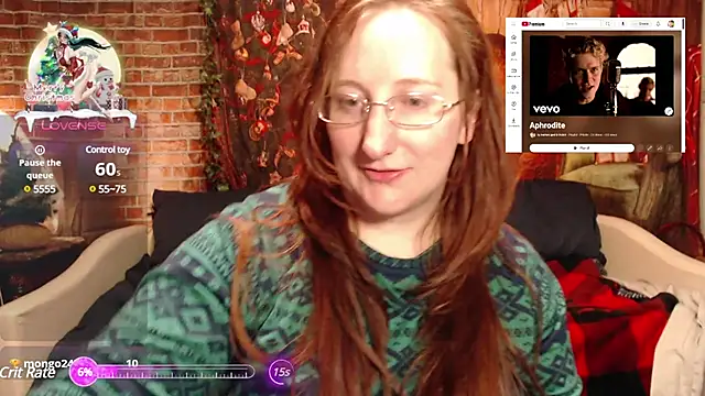 Snapshot of WickedAphrodite chatting on 12.31.24 WickedAphrodite online show from 12.31.24