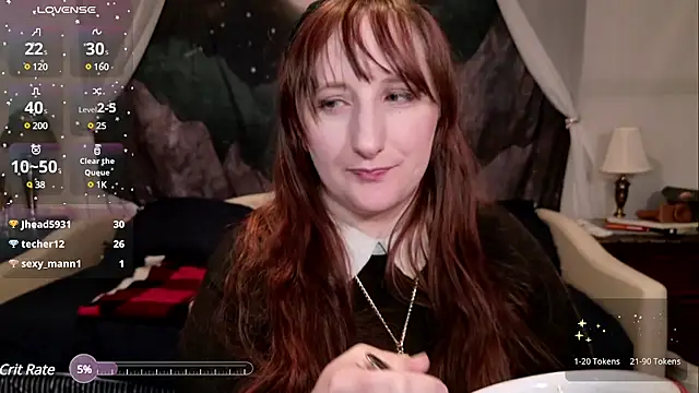 Snapshot of WickedAphrodite chatting on 01.27.25 WickedAphrodite online show from 01.27.25