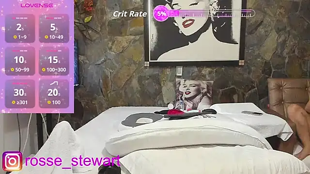 Rosse Stewart  online show from 03.15.26