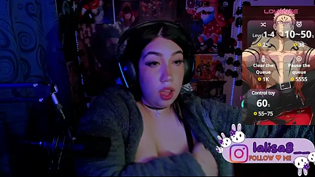 lalisa8 online show from 03.19.25