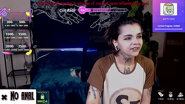 Snapshot of Dark__Elf chatting on 06.19.26 Dark Elf online show from 06.19.26