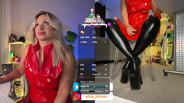 Snapshot of Erika_Kirman chatting on 12.28.24 Erika Kirman online show from 12.28.24