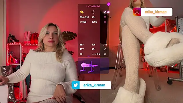 Snapshot of Erika_Kirman chatting on 02.12.25 Erika Kirman online show from 02.12.25