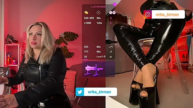 Snapshot of Erika_Kirman chatting on 02.16.25 Erika Kirman online show from 02.16.25