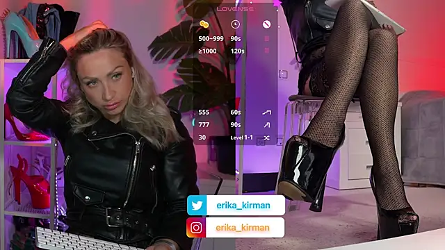 Snapshot of Erika_Kirman chatting on 05.12.26 Erika Kirman online show from 05.12.26