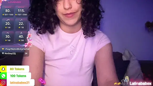 Snapshot of Latinababex chatting on 06.01.26 Latinababex online show from 06.01.26