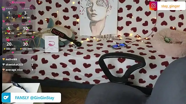 Ginger Stay online show from 03.22.25