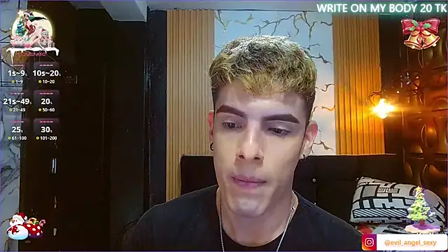 angel sexyevil online show from 12.21.25