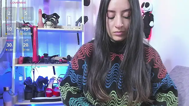 Snapshot of SAMANTHA_DM chatting on 10.14.25 SAMANTHA DM online show from 10.14.25