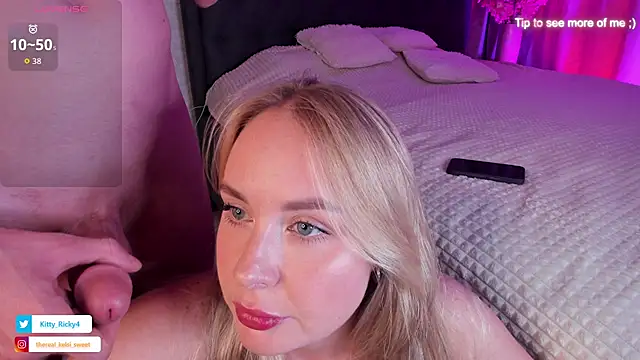 Snapshot of Kitty_Ricky chatting on 10.20.25 Kitty Ricky online show from 10.20.25