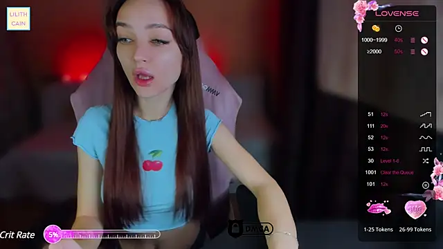 Snapshot of Lilith_Cain chatting on 01.13.25 Lilith Cain online show from 01.13.25