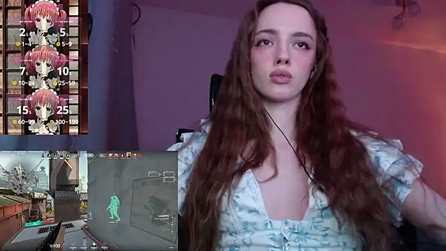 Snapshot of Weeissy chatting on 03.01.25 Weeissy online show from 03.01.25