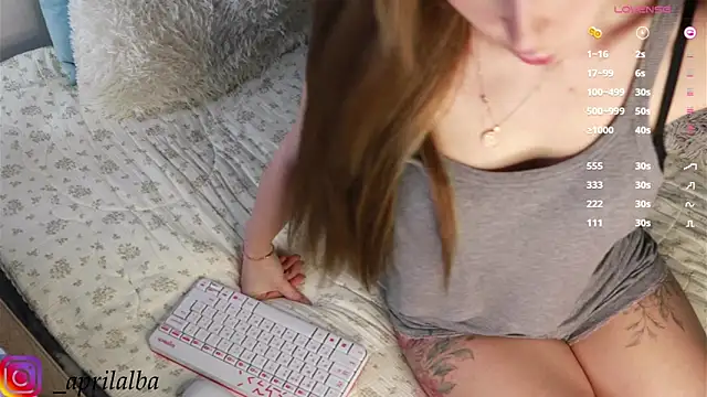 AprilinAlba online show from 03.09.26