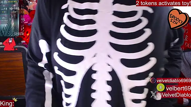 VelvetDiablo online show from 10.22.25