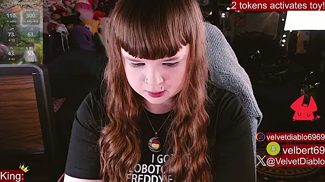 VelvetDiablo online show from 03.23.26