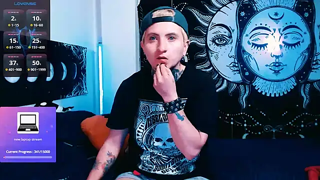 Marieblueeyes online show from 02.07.26