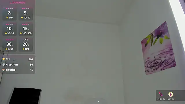 Snapshot of AlmaSean chatting on 02.14.25 AlmaSean online show from 02.14.25