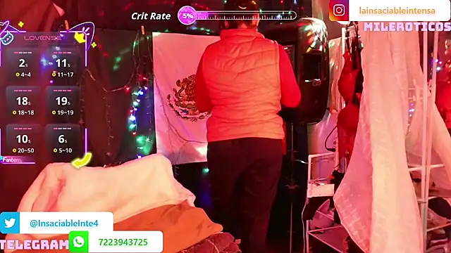 LaInsaciableIntensa online show from 03.05.26