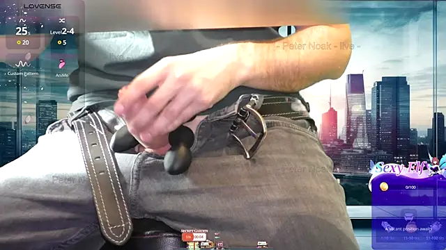 Snapshot of PeterNoak chatting on 01.21.25 PeterNoak online show from 01.21.25