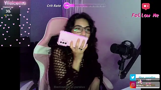 Abysparadise online show from 09.16.25