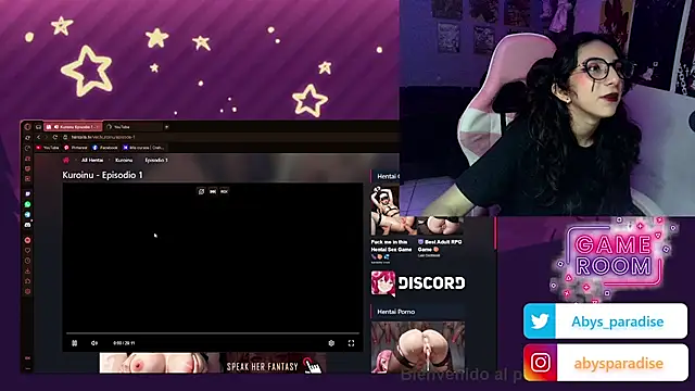 Abysparadise online show from 11.13.25