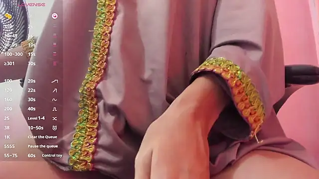 Snapshot of DarshaKhemu chatting on 03.14.25 DarshaKhemu online show from 03.14.25