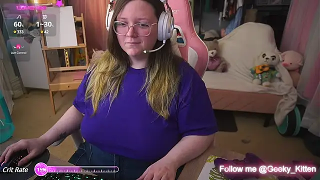 Geeky Kitten online show from 03.05.25