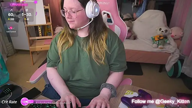 Geeky Kitten online show from 03.06.25