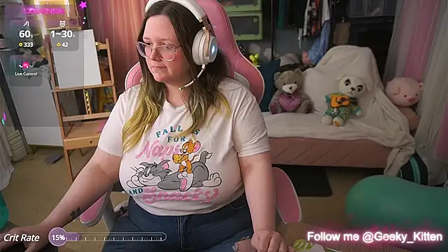 Geeky Kitten online show from 03.10.25