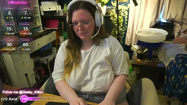 Geeky Kitten online show from 09.11.25