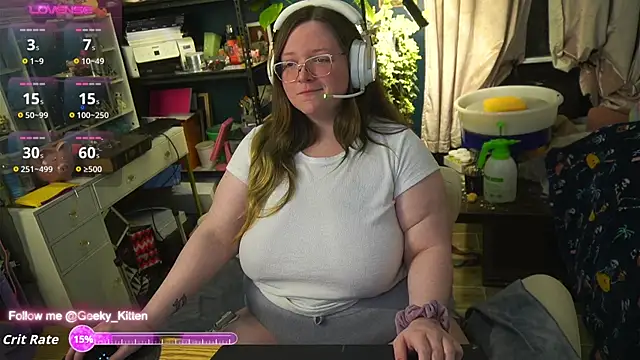 Geeky Kitten online show from 09.21.25