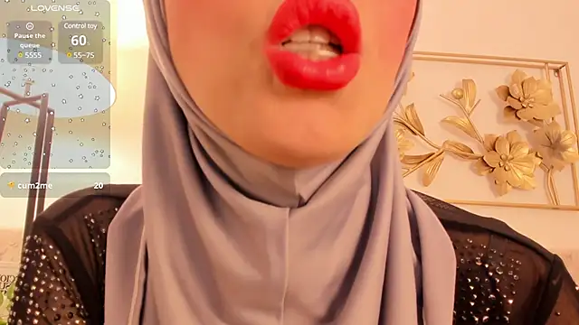 Snapshot of hanajameela chatting on 01.02.25 hanajameela online show from 01.02.25