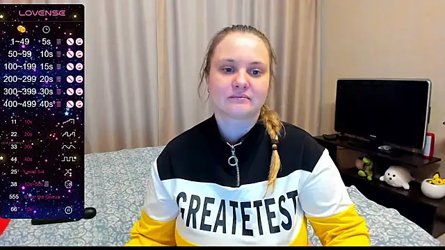 Snapshot of AlanaBrox chatting on 12.10.24 AlanaBrox online show from 12.10.24