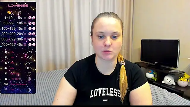 Snapshot of AlanaBrox chatting on 01.23.25 AlanaBrox online show from 01.23.25