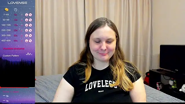 Snapshot of AlanaBrox chatting on 03.19.25 AlanaBrox online show from 03.19.25