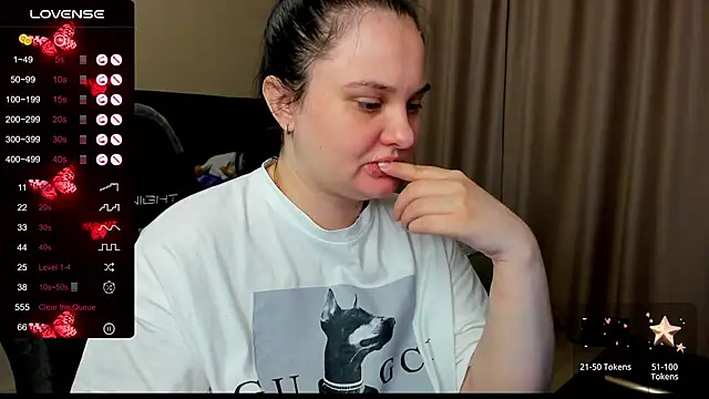 Snapshot of AlanaBrox chatting on 10.19.25 AlanaBrox online show from 10.19.25