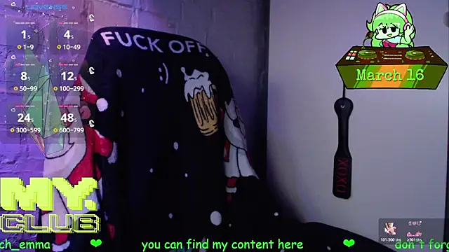 Witch Emma online show from 03.16.26