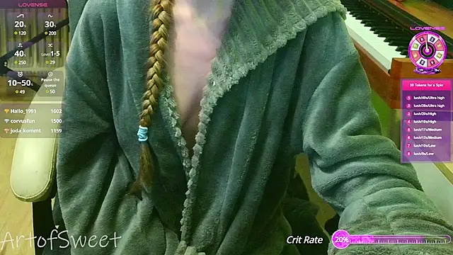 ArtofSweet online show from 01.18.25