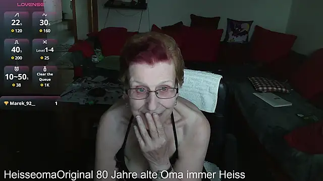 Snapshot of HeisseomaOriginal chatting on 03.14.25 HeisseomaOriginal online show from 03.14.25