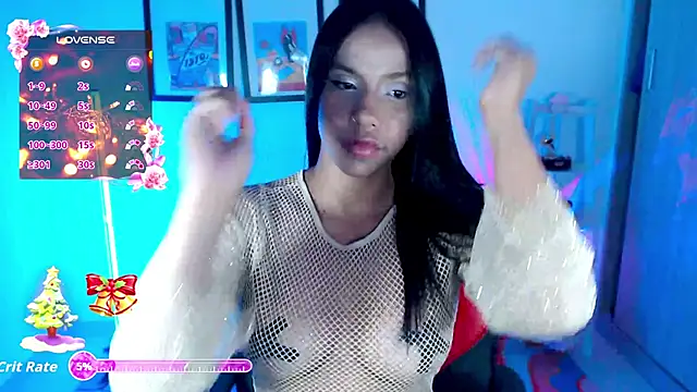 Snapshot of Aaliyahas chatting on 12.18.25 Aaliyahas online show from 12.18.25