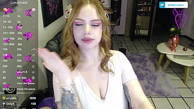 Snapshot of Fatal-Monic chatting on 03.05.25 Fatal-Monic online show from 03.05.25