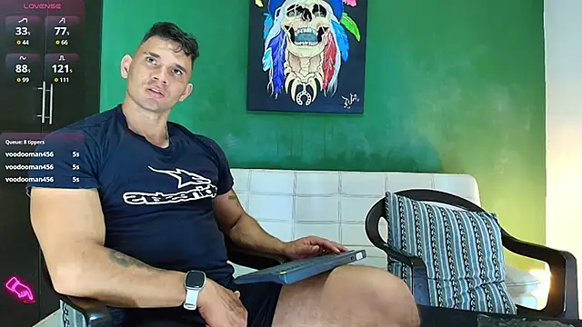 Snapshot of GendersonFit chatting on 04.03.26 GendersonFit online show from 04.03.26