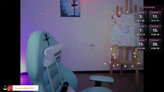 francesca baker1007 online show from 10.26.25