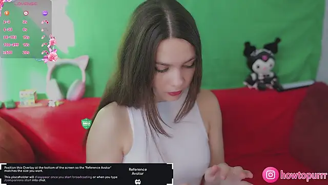 Snapshot of How2Meow chatting on 09.17.25 How2Meow online show from 09.17.25