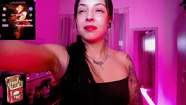 Snapshot of Misslana_wn1 chatting on 09.12.25 Misslana wn1 online show from 09.12.25
