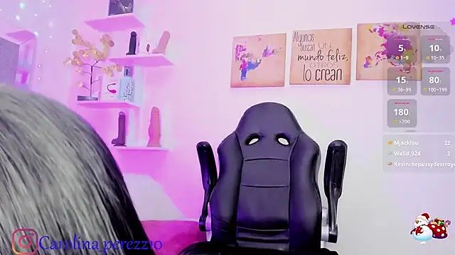 Snapshot of Carolina-pretty chatting on 02.06.25 Carolina-pretty online show from 02.06.25